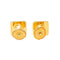 Boucles d'oreilles Boucles d'oreilles Puces Or jaune Diamant 58 Facettes 3013240CN