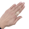 Bague 53 Bague, or jaune, corail et diamants 58 Facettes 34034