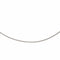 Collier Fred Collier Câble Or blanc 58 Facettes 3073952CN