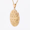 Pendentif Pendentif ancien médaillon floral 58 Facettes 25-112