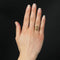 Bague 52 Bague ancienne topaze impériale et perles fines 58 Facettes 24-032