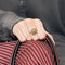 Bague 53 Bague or jaune et gris 58 Facettes CHAL0246