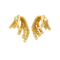 Boucles d'oreilles Boucle d'oreilles "Cascade", or jaune, diamants. 58 Facettes 34338