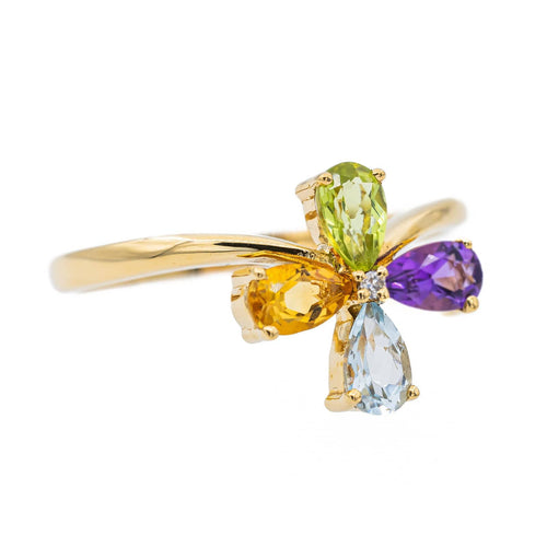 Bague 54.5 Bague Or jaune Diamant 58 Facettes 3079731CN