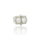 Bague Bague en or blanc et diamant des années 1940 58 Facettes