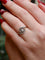 Bague 51 Bague tourbillon or platine diamants taille ancienne 0,10 ct 58 Facettes J322