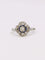 Bague 55 Bague art déco or blanc saphirs diamants 58 Facettes J360
