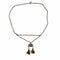 Collier Collier or jaune à coulisse et pompons 58 Facettes