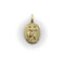 Pendentif Médaillon Vénus et Mars en or 14 carats Signature Classical Revival 58 Facettes