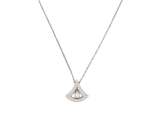 Collier collier BULGARI divina divas' dream or blanc diamants 58 Facettes 262148