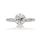 Bague 58 Bague Solitaire diamant ancienne 58 Facettes 24-262
