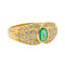 Bague 57 Bague Or jaune Emeraude 58 Facettes 3140416CN