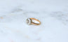 Bague 54 Bague Marguerite Ancienne Or rose, Platine, Diamants 58 Facettes