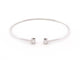 Bracelet bracelet DINH VAN le cube diamant pm 15 or blanc 58 Facettes 263575