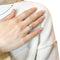 Bague 50 Bague solitaire avec diamant en platine 58 Facettes