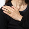 Bague 54 Bague cocktail vintage élégante en citrine et diamant (vers les années 1960 à 1970) fabriquée en or jaune 14 carats. 58 Facettes G13926