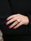 Bague 57 Bague tank diamant taille ancienne 0,20 ct 58 Facettes J130