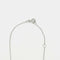 Collier Collier en or blanc avec Pendentif Panthère en Émail Noir avec Diamants et Tsavorite 58 Facettes 3278