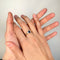 Bague 54 Bague - Or, saphir & diamants 58 Facettes 250043R