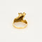 Bague 53.5 Bague or jaune et diamants 58 Facettes BLO0162