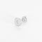 Boucles d'oreilles Clous d'oreilles or blanc et diamants 58 Facettes 250384