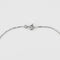 Collier Chaine or blanc et pendentif diamant 58 Facettes CHAL0433