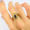 Bague Bague Or Jaune avec Racine de Rubis et Diamant 58 Facettes 0000555