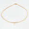 Collier Collier or jaune serti d'un diamant poire 58 Facettes BG3