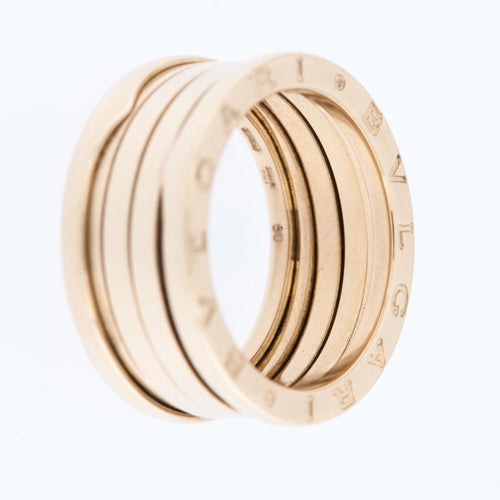 Bague 59 BULGARI - Bague B.Zero1 or jaune 58 Facettes