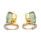 Boucles d'oreilles Pomellato Boucles d'oreilles Nudo Or blanc, Or rose Prasiolite, Diamant 58 Facettes 4174315RV