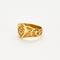 Bague 52.5 Bague Chevalière Ecusson Or 58 Facettes