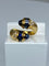 Bague 53 Bague toi et moi en Or jaune, saphirs et diamants 58 Facettes