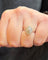 Bague 52 Bague en or blanc et diamants tendance art déco 58 Facettes