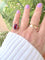 Bague 53 Bague Améthyste en Solitaire Or Jaune 58 Facettes AA 1719