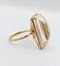 Bague 62.5 Bague cocktail vintage en or 18k et pierre jaune 58 Facettes A06670