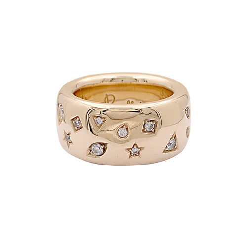 Bague 60 Bague Pomellato, "Iconica", or rose, diamants. 58 Facettes 34985