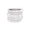 Bague 54 Bague Pomellato, "Tubolare", or blanc, diamants. 58 Facettes 34443