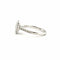 Bague 54 Bague Solitaire diamant taille émeraude 0.72ct 58 Facettes