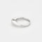 Bague 54 Bague solitaire en or blanc et diamant 58 Facettes GU293