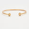 Bracelet Bracelet jonc ouvert or rose diamants 58 Facettes