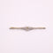 Broche Broche Art déco Diamants Deux ors 58 Facettes