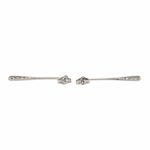 Boucles d'oreilles Boucles d'oreilles Or blanc Diamant 58 Facettes 2711419CN
