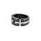 Bague 57 BAGUE CHANEL ULTRA, OR BLANC ET CERAMIQUE NOIRE. 58 Facettes BO/240007/