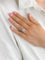 Bague 51 Bague Art Deco diamants platine 58 Facettes 1143