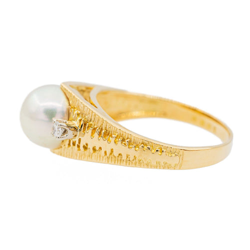 Bague 50 Bague Perle Or jaune Perle 58 Facettes 3132900RV