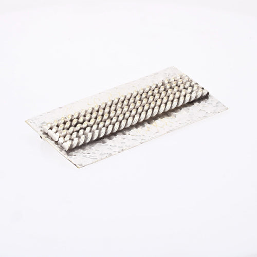 Broche Broche en argent rectangulaire 58 Facettes 24-139A