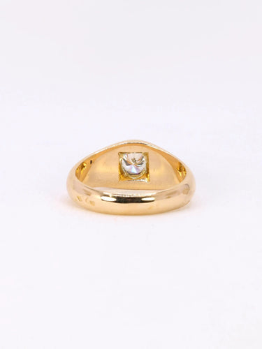 Bague 60 Bague jonc vintage or jaune diamant 58 Facettes 1087.26