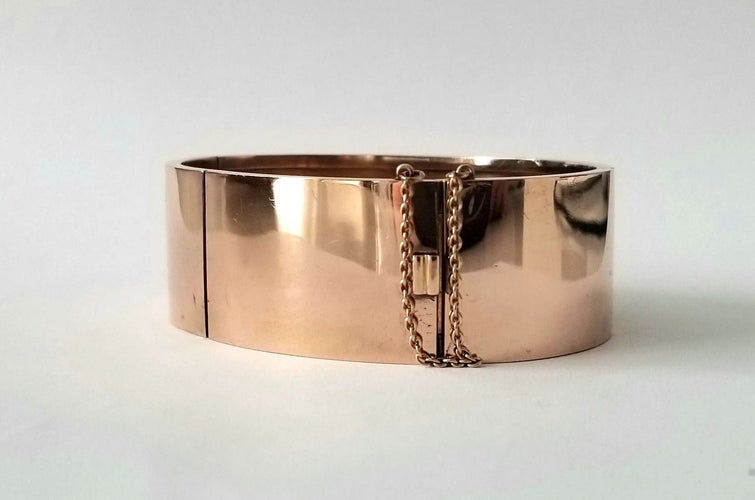 Bracelet Bracelet ancien or rose, perles et diamants anciens 58 Facettes