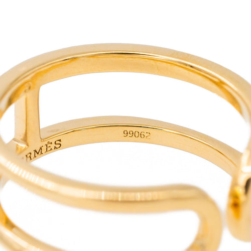 Bague 58 Hermès Bague Ever Chaîne d'Ancre Or jaune 58 Facettes 3565805CN