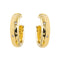 Boucles d'oreilles Boucles d'oreilles Demi-créoles Or jaune Diamant 58 Facettes 3622022CN